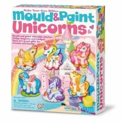 New ???? 4M Toys 4M - Mould & Paint Glitter Unicorns ????