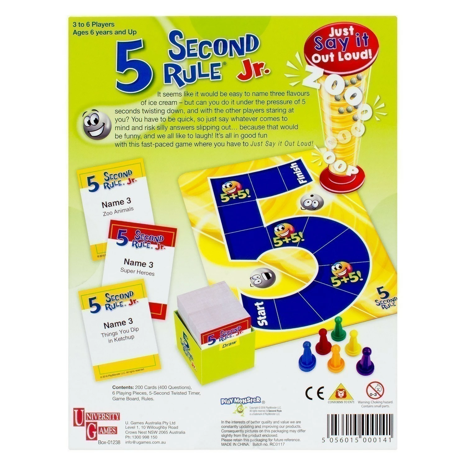 Deals ???? University Games 5 Second Rule Junior Game ✔️ - Image 3