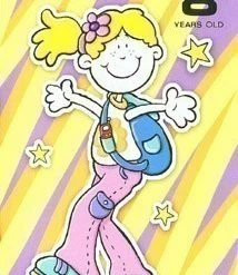 Outlet ???? Hi 8th ???? Birthday Girl - Girl On Skates ????