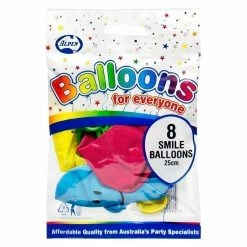 Best Pirce ???? Alpen - Balloons - 8 X 25cm Smile Balloons Mixed Colours ⭐