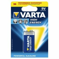 Cheap ???? Batteries - Varta High Energy 9V Battery ⭐