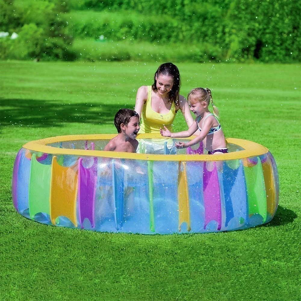 Discount ???? Bestway - Multi Coloured Paddling Pool - 183cm ⭐