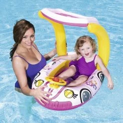 Best reviews of ???? Bestway® - UV Careful™ Kiddie Car Float - Pink ❤️
