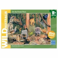 Best Pirce ???? Blue Opal - Wild Australia - On The Forest Floor - 200 Piece Puzzle ????