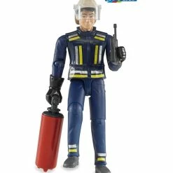Wholesale ???? Bruder Toys Bruder - Bworld Male Figure - Fireman With Accessories ✨