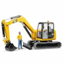 Wholesale ???? Bruder Toys Bruder - CAT Mini Excavator With Worker ????