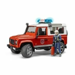 Flash Sale ???? Bruder Toys Bruder - Land Rover Defender Fire Response Vehicle ????