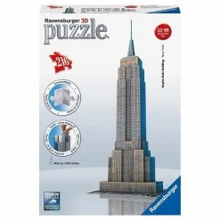 Best Pirce ???? Ravensburger - 3D Puzzle - Empire State Building 216 Puzzle Pieces ????