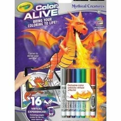 Brand new ✔️ Crayola - Colour Alive - Mythical Creatures ????
