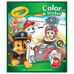 Coupon ???? Crayola - Colour & Sticker Book - Paw Patrol ????