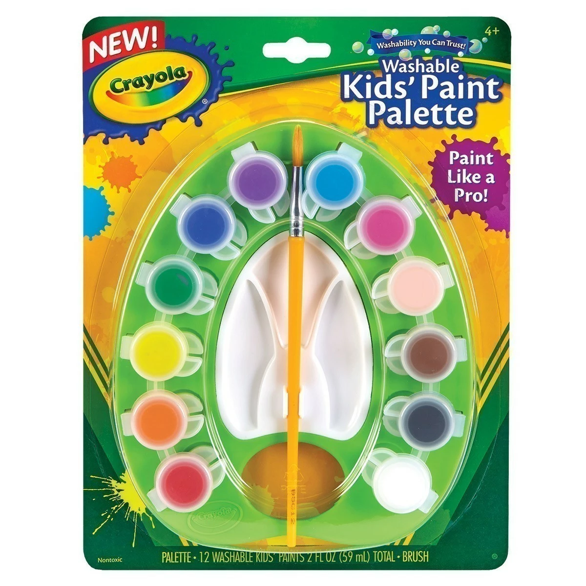 Promo ⭐ Crayola Washable Kids Paint Palette Set ????