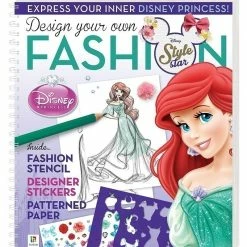 Hot Sale ✔️ Hinkler Books Design Your Own Fashion - Disney Style Star Ariel ????