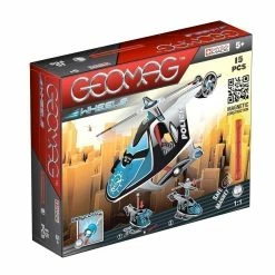 Cheapest ???? Geomag Toys Geomag - Wheels Helicopter - 15 Piece Set ????