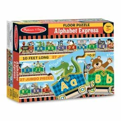 Brand new ???? Melissa And Doug Toys Melissa And Doug - 27 Piece Giant Floor Puzzle - Alphabet Express ????