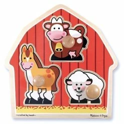 Best reviews of ???? Melissa And Doug Toys Melissa And Doug - Jumbo Knob Puzzle - Barnyard Animals ????
