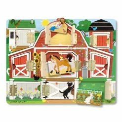 Best Pirce ⌛ Melissa And Doug Toys Melissa And Doug - Magnetic Hide & Seek Farm ✔️
