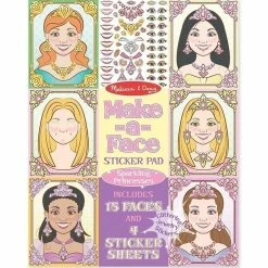 Brand new ???? Melissa And Doug Toys Melissa And Doug - Make-A-Face Sticker Pad - Sparkling Princess ????
