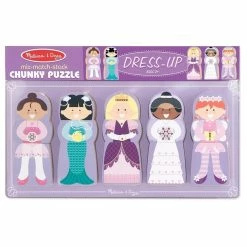 Best deal ???? Melissa And Doug Toys Melissa And Doug - Mix-Match-Stack Chunky Puzzle-Dress Up ????