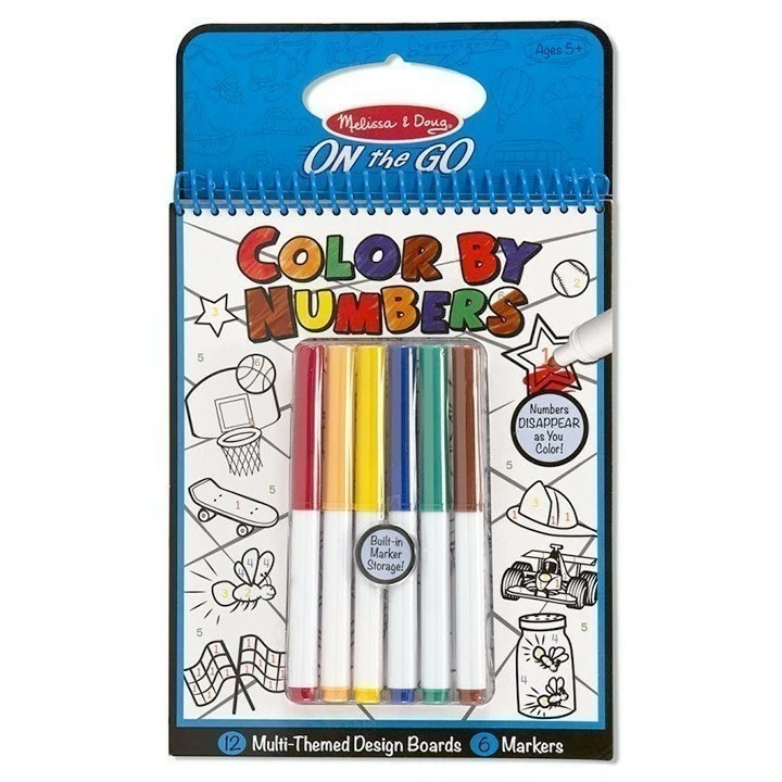 Best deal ???? Melissa And Doug Toys Melissa And Doug - On The Go Colour By Numbers - Blue ????