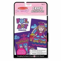 Top 10 ???? Melissa And Doug Toys Melissa And Doug - On The Go Foil Art - Princess Craft Activity Set ????