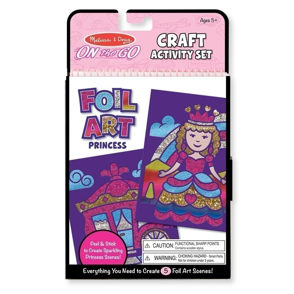 Top 10 ???? Melissa And Doug Toys Melissa And Doug - On The Go Foil Art - Princess Craft Activity Set ????