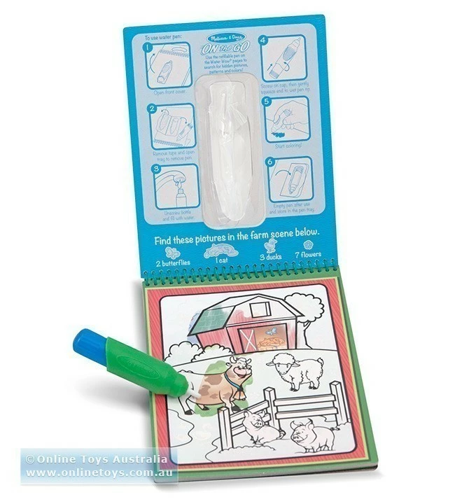 Cheap ???? Melissa And Doug Toys Melissa And Doug - On The Go Water WOW! - Animals ???? - Image 2