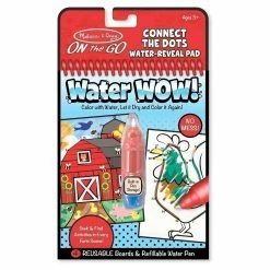 Promo ???? Melissa And Doug Toys Melissa And Doug - On The Go Water WOW! - Farm Connect The Dots ????