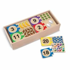 Hot Sale ???? Melissa And Doug Toys Melissa And Doug - Self-Correcting 1-20 Number Puzzles ✔️