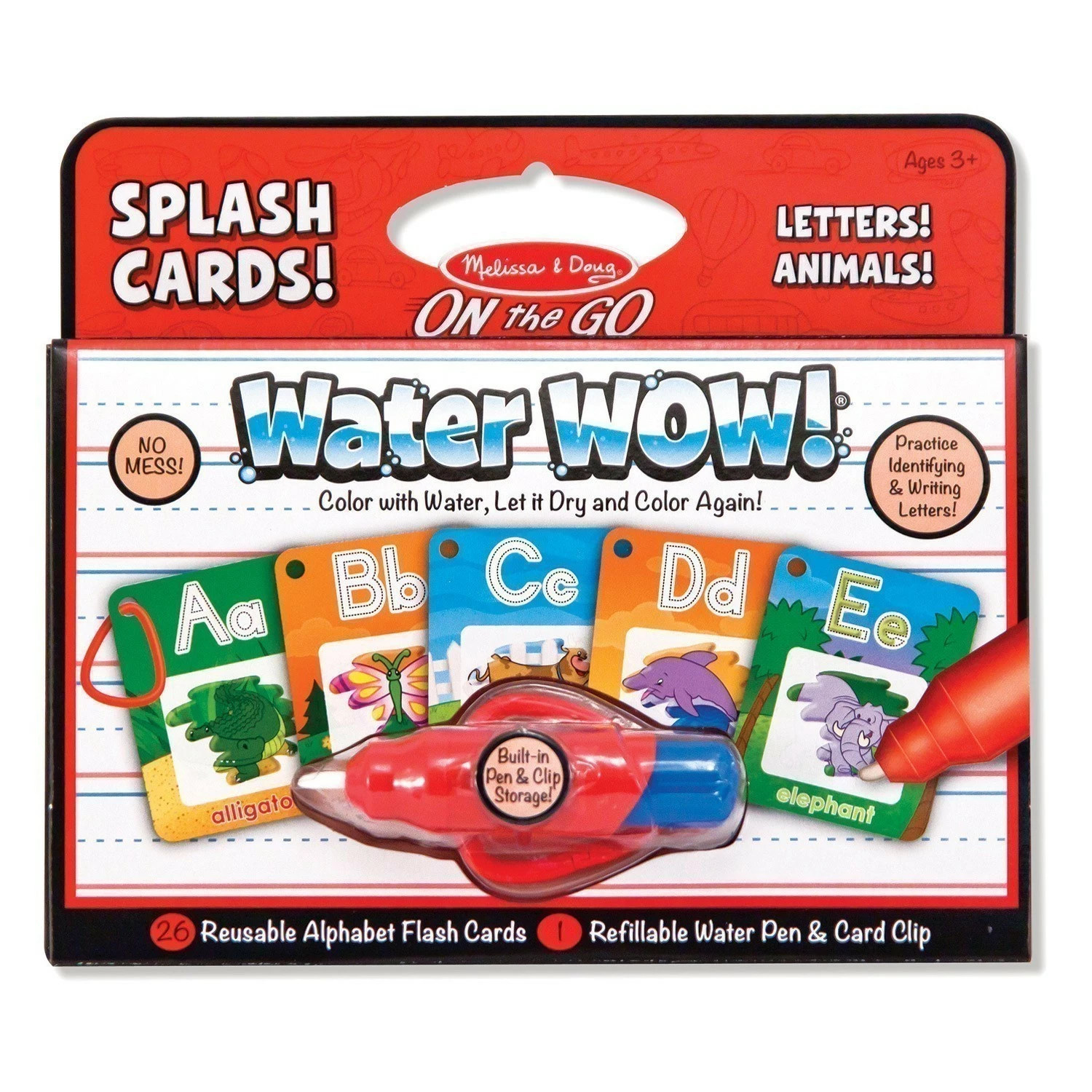 Brand new ???? Melissa And Doug Toys Melissa And Doug - Water WOW! Splash Cards - Letters & Animals ????