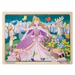 Outlet ???? Melissa And Doug Toys Melissa And Doug - Woodland Princess - 24 Piece Jigsaw Puzzle ????