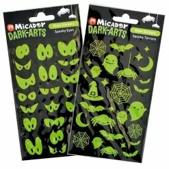 Budget ???? Micador - Dark Arts - Spooky Glow Stickers ????