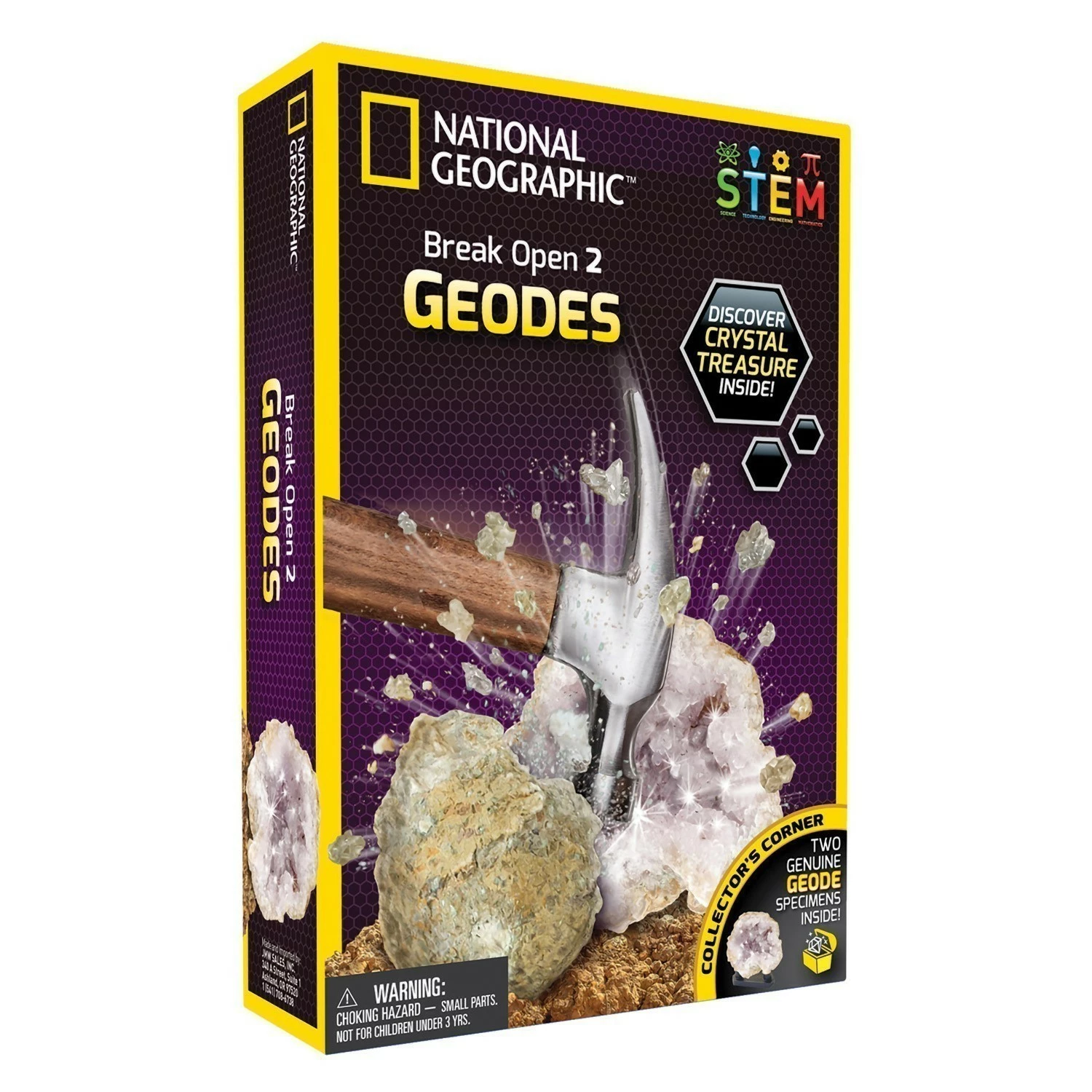 Outlet ???? National Geographic - Break Open 2 Geodes ????