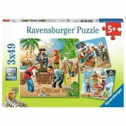 Cheap ???? Ravensburger - Adventure On The High Seas - 3 X 49 Piece Puzzle ????