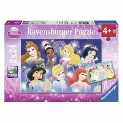 Budget ???? Ravensburger - Disney Beautiful Princesses - 2 X 24 Piece Puzzle ????