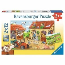 Best reviews of ???? Ravensburger - Working On The Farm - 2 X 12 Pieces ⌛